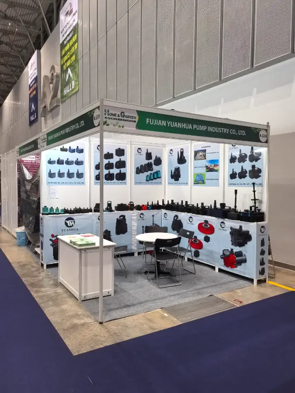 Fujian Yuanhua Pump Industry Co., Ltd. Saygon Sergi ve Kongre Merkezi'nde - SECC'de sergilendi